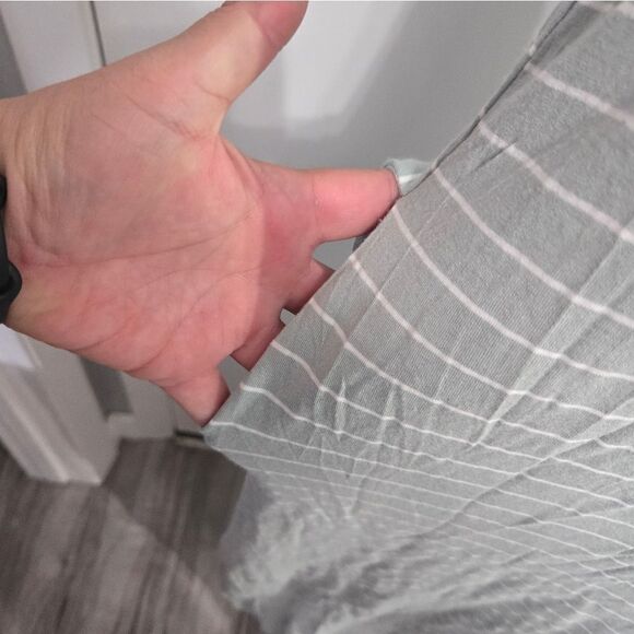 Wishlist striped maxi dress sleeveless pockets size small - Picture 13 of 13